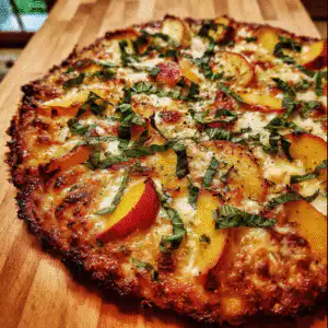 Peach Basil Pizza: A Unique Flavor Experience