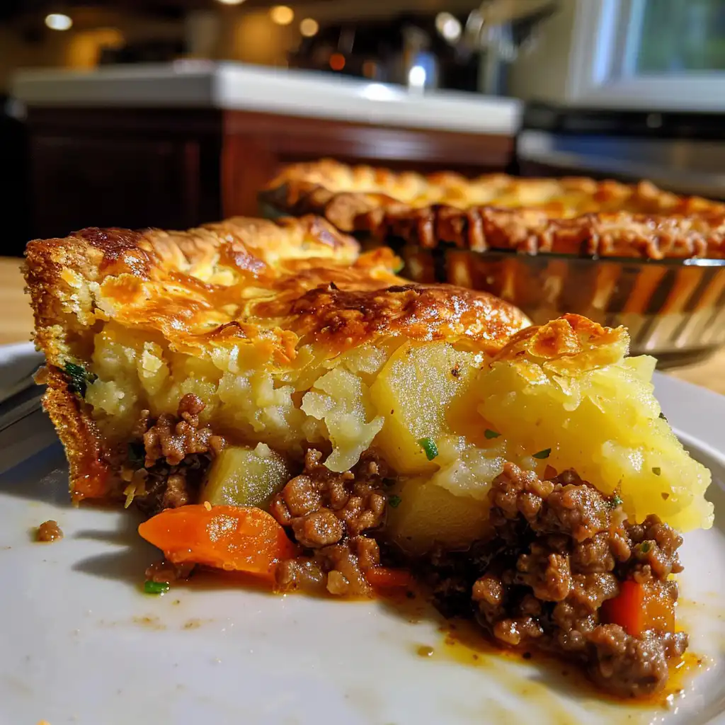 Ground Beef Potato Pie: Comforting Family Favorite