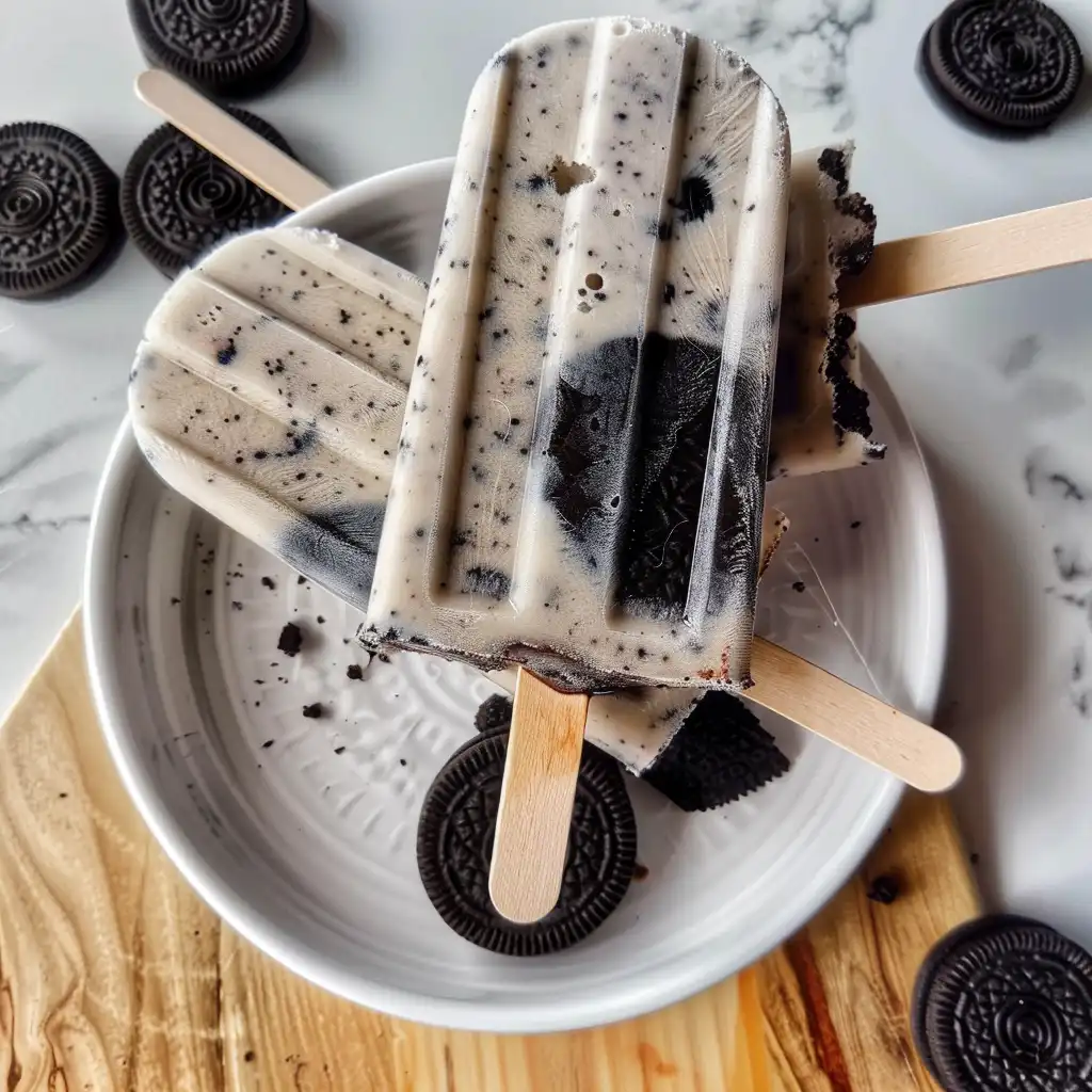 Oreo Popsicles Recipe: Creamy Frozen Delights
