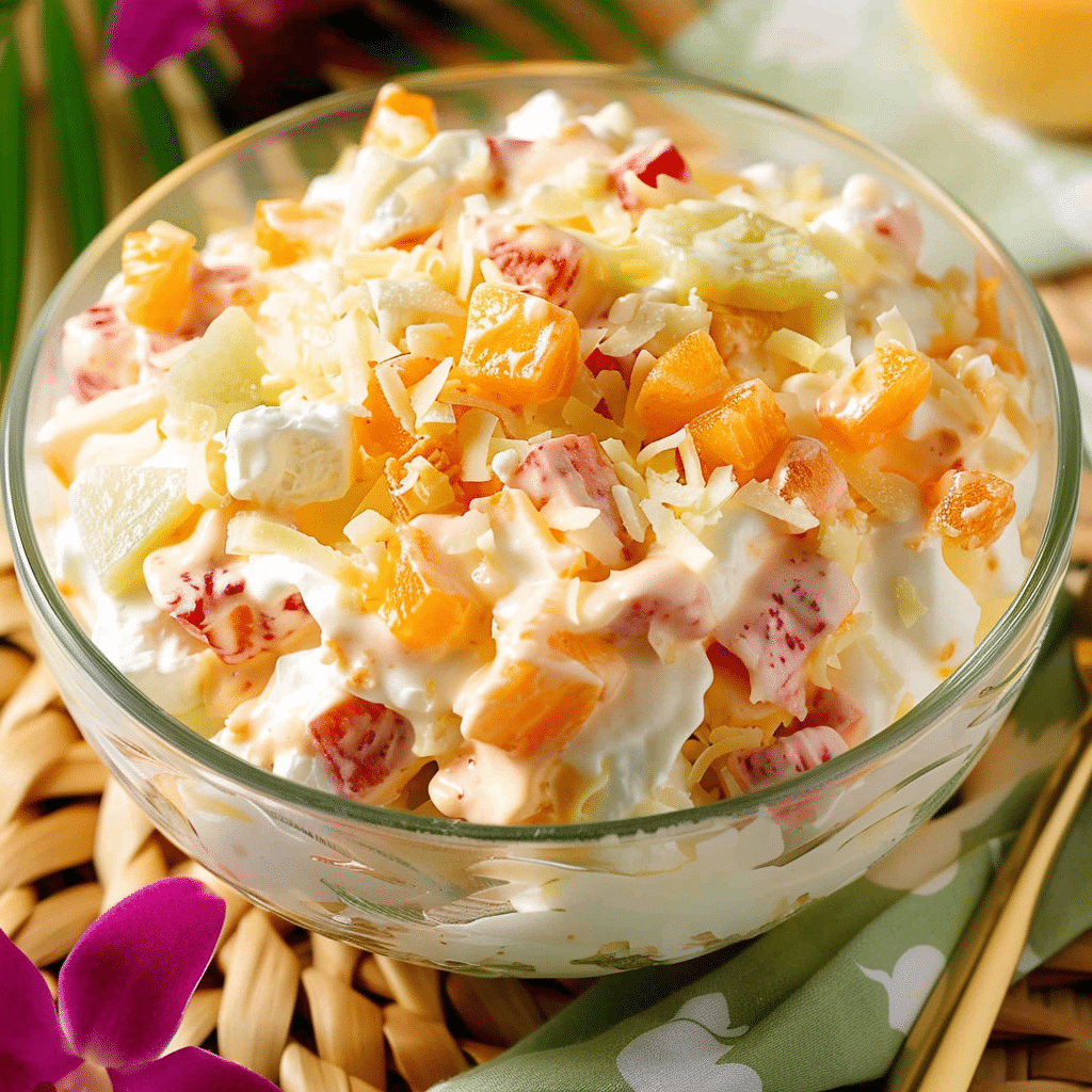 Hawaiian Cheesecake Salad Recipe