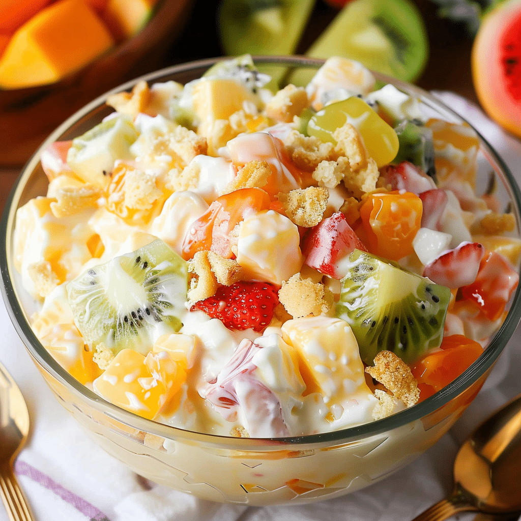 Hawaiian Cheesecake Salad Recipe