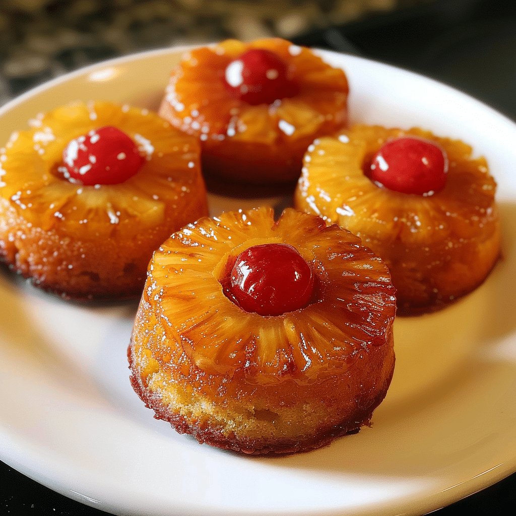 Mini Pineapple Upside Down Cakes Recipe You’ll Love