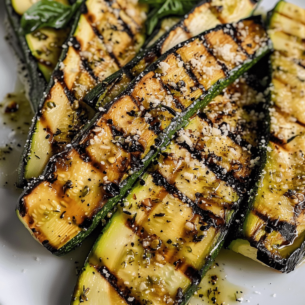 Parmesan Grilled Zucchini Recipe: Easy & Delicious