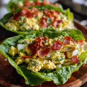 Blt Egg Salad Lettuce Wraps: A Flavorful Twist