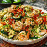 Zucchini Shrimp Pasta Salad: A Fresh Delight