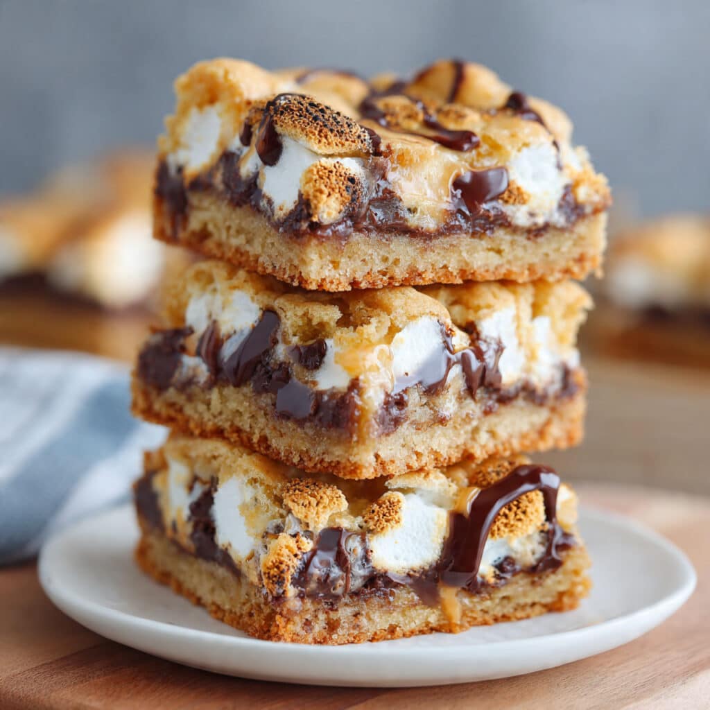S'mores Cookie Bars