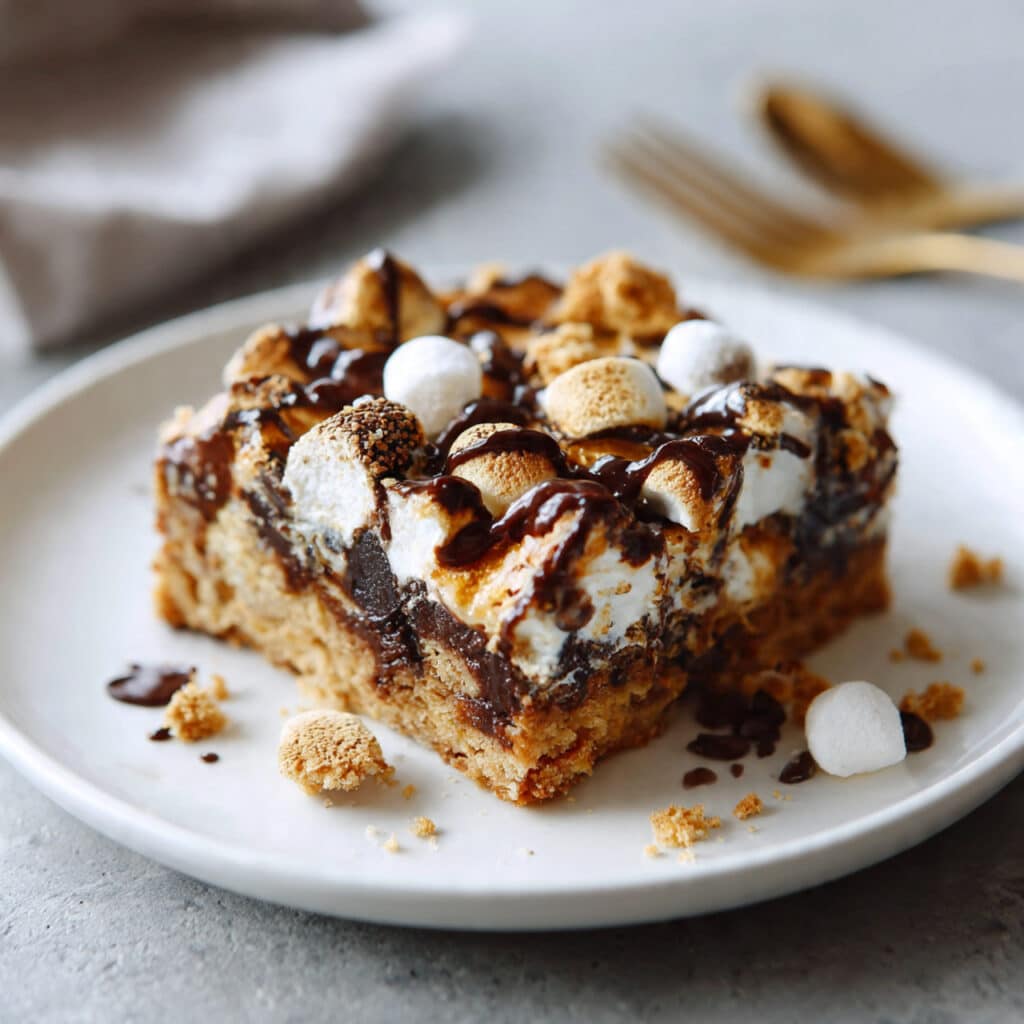 S'mores Cookie Bars 7 S'mores Cookie Bars