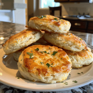 Cottage Cheese Breakfast Biscuits