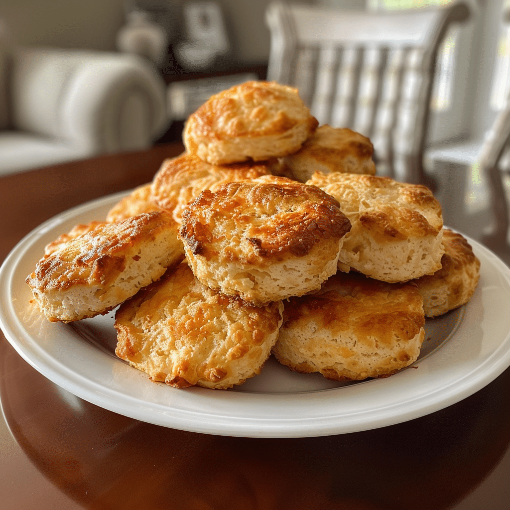 Cottage Cheese Breakfast Biscuits