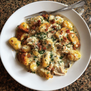 Crack Chicken Gnocchi