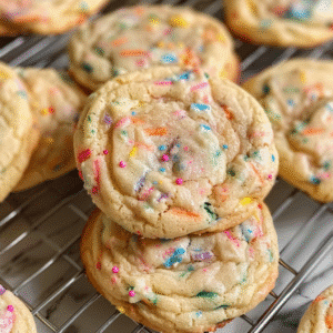 Birthday Cake Cookies