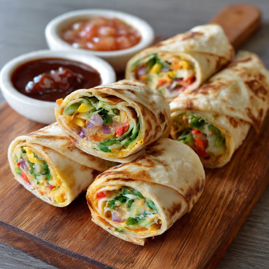 Vegetable Tortilla Roll Ups
