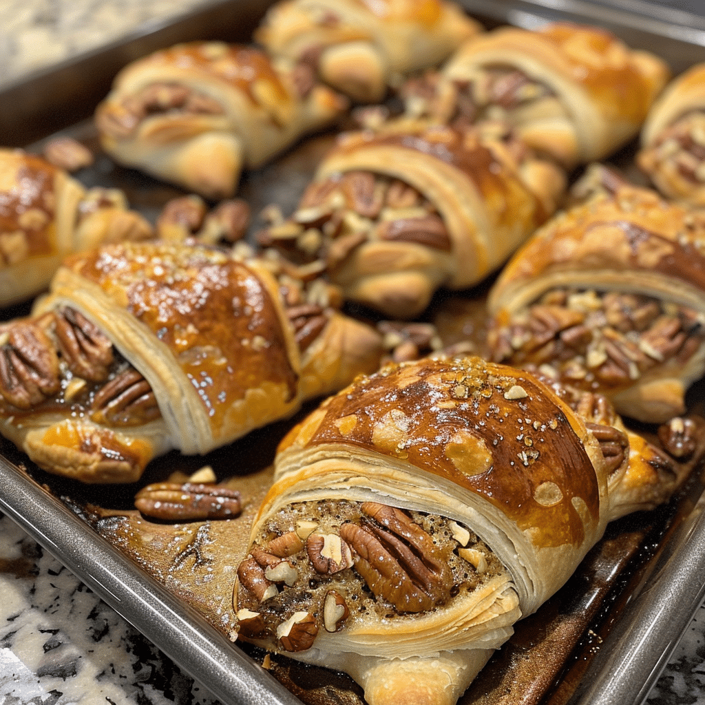 Pecan Pie Crescents