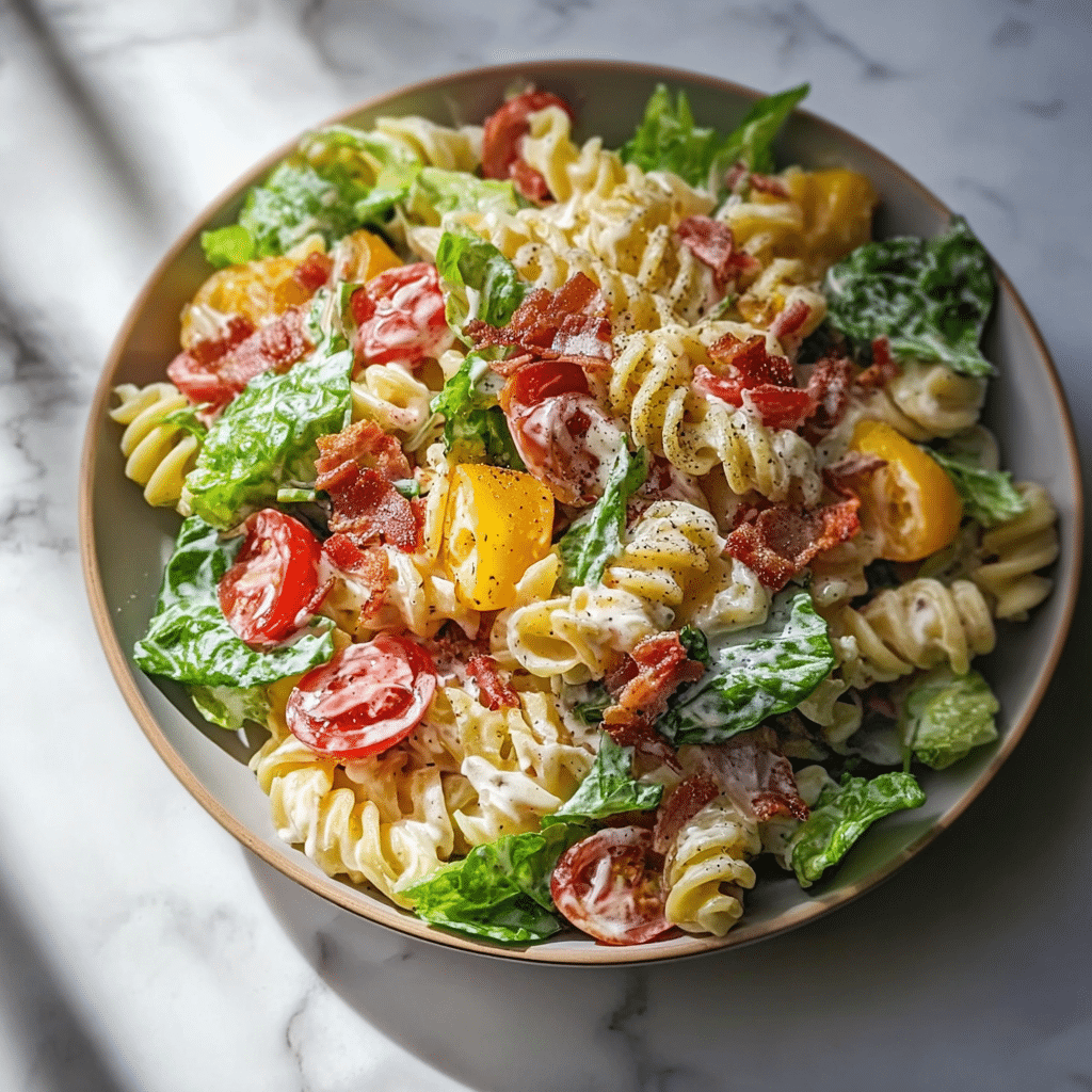 Ranch BLT Pasta Salad