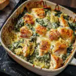 Spinach and Artichoke Chicken Casserole