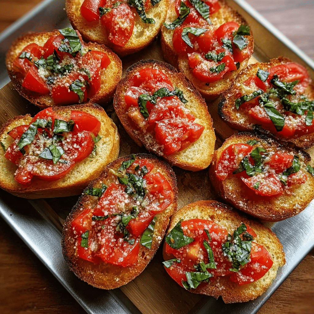 Tomato Basil Bruschetta