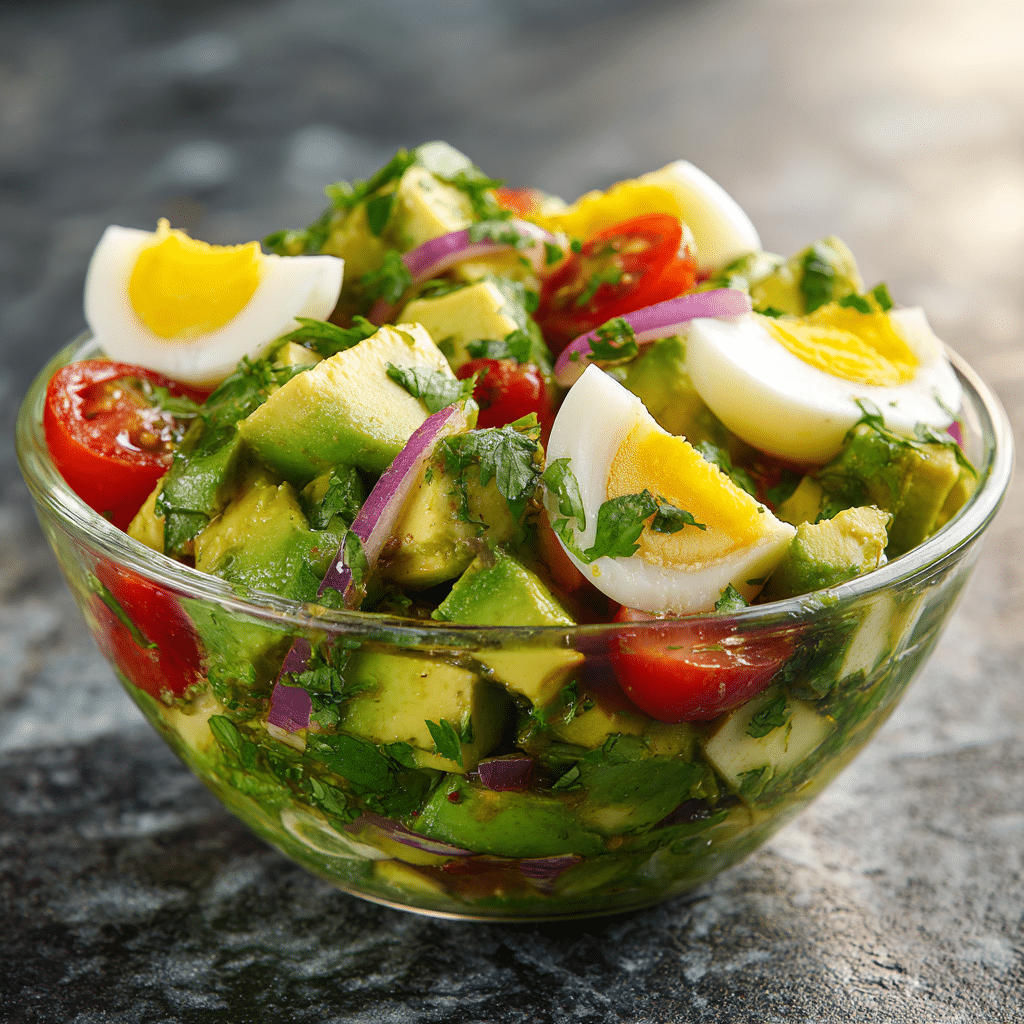Keto Avocado Egg Salad
