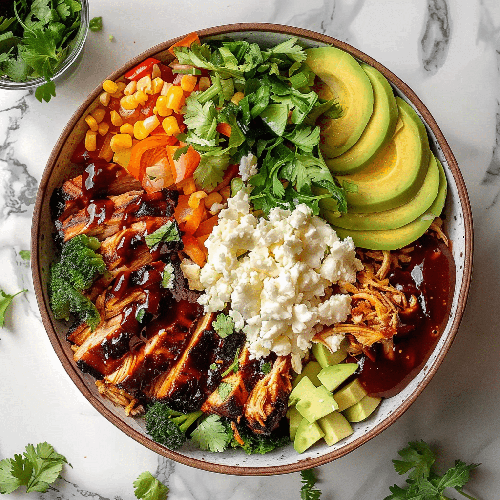 Bbq Chicken Cottage Cheese Bowl Recipe