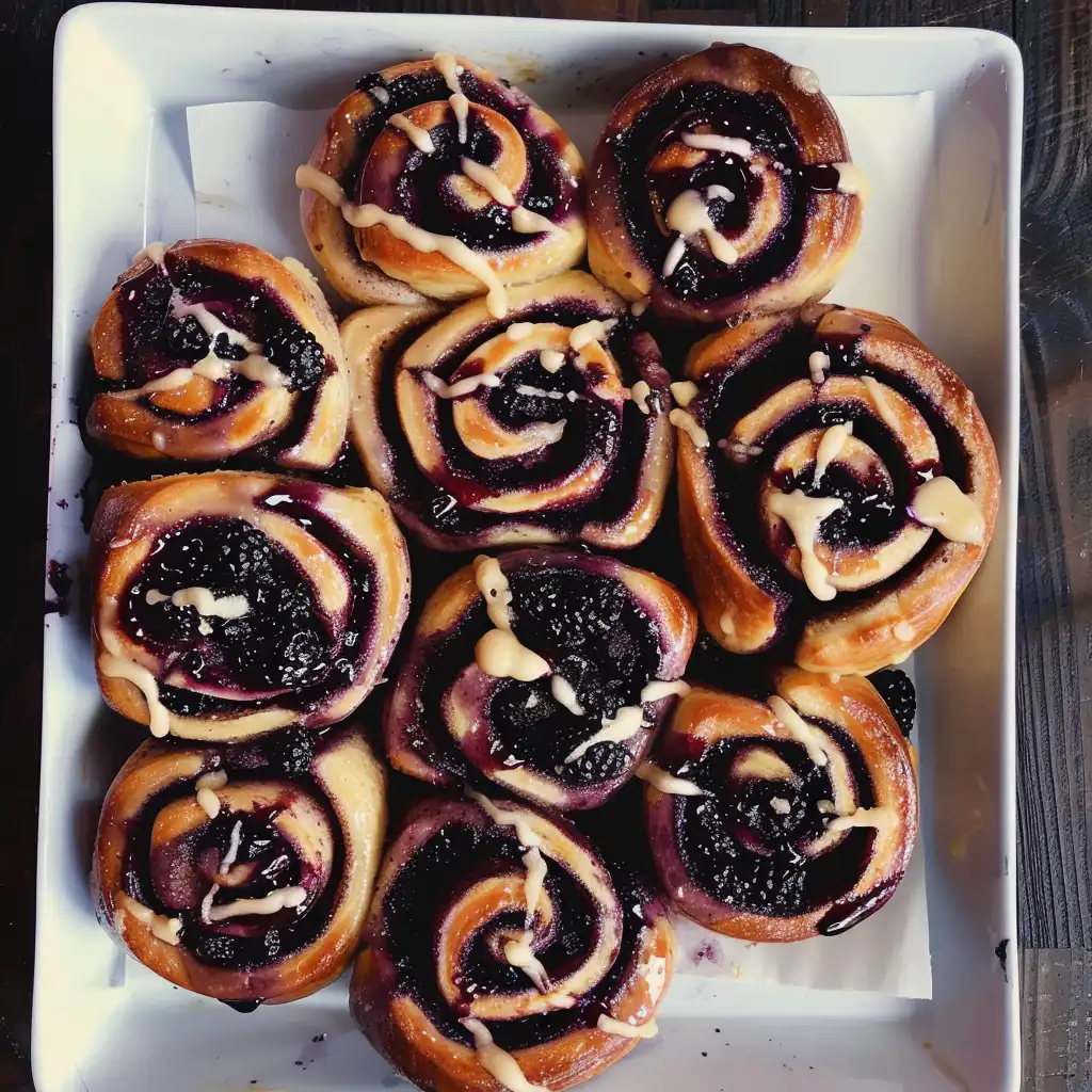 Blackberry Cinnamon Rolls
