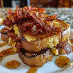 Bourbon Maple Bacon Toast