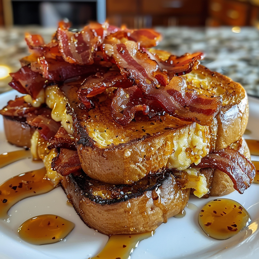 Bourbon Maple Bacon Toast