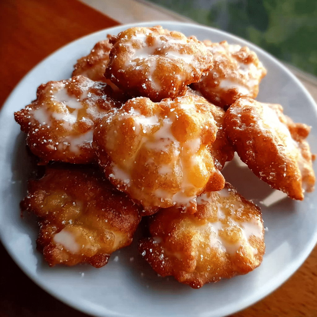 Peach Fritters 