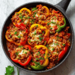 Unstuffed Pepper Skillet