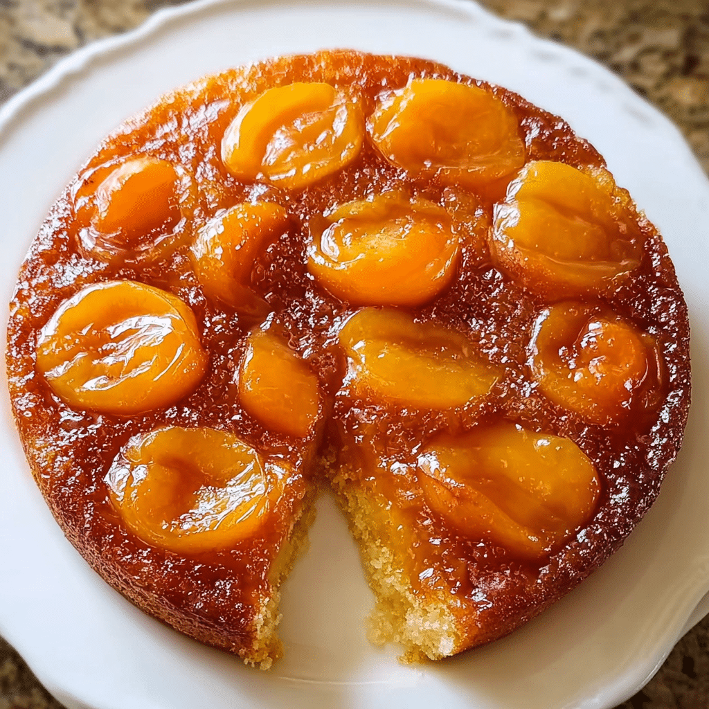Apricot Upside Down Cake