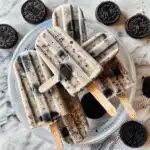 Oreo popsicles