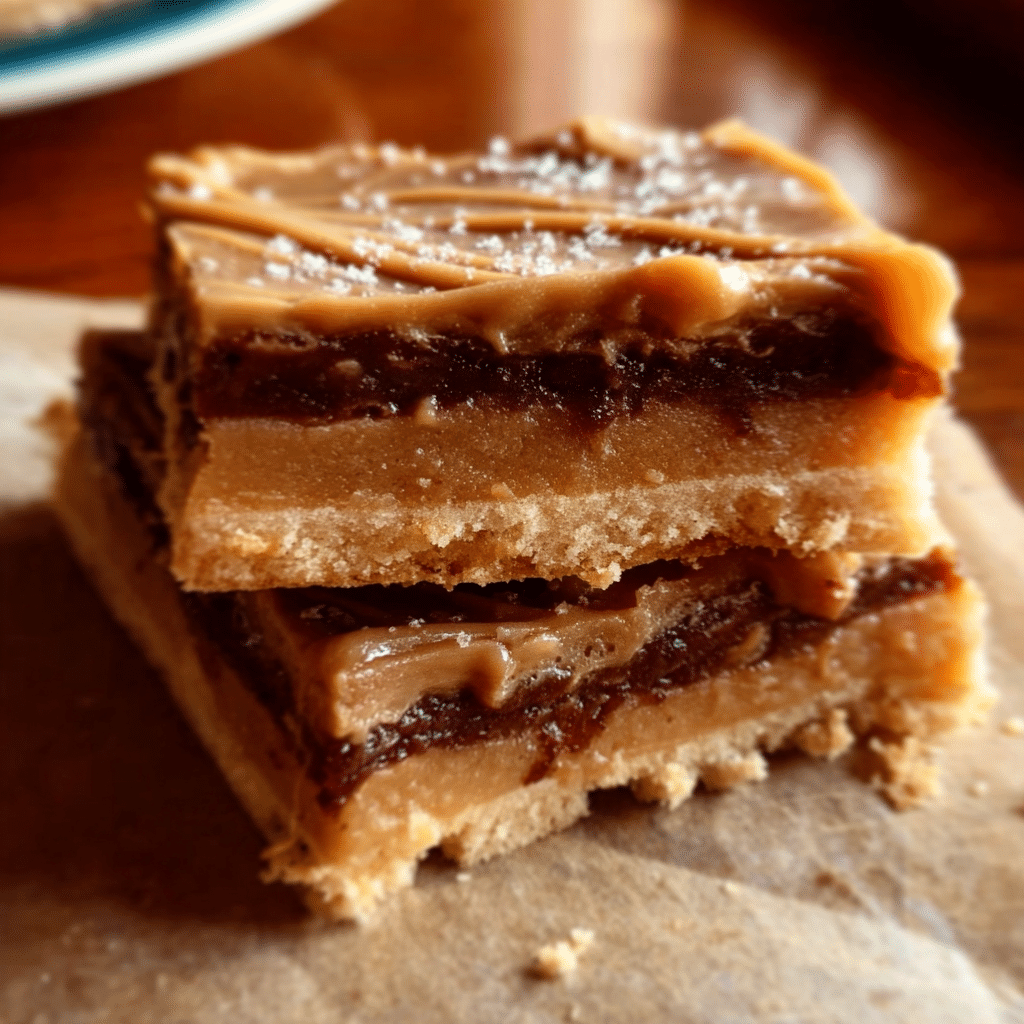 Salted Caramel Pop Tart Bars