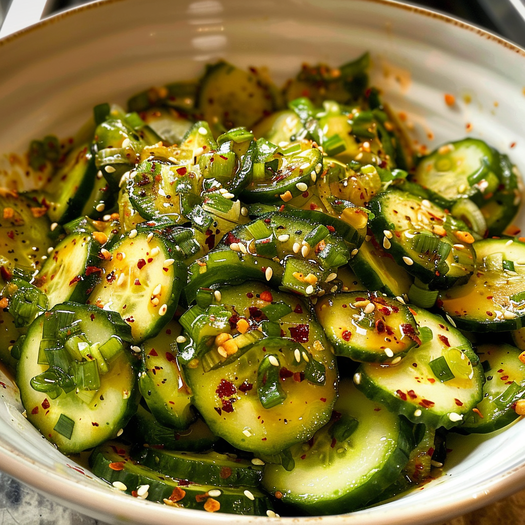 Asian Cucumber Salad Recipe