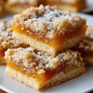 Apricot Shortbread Bars