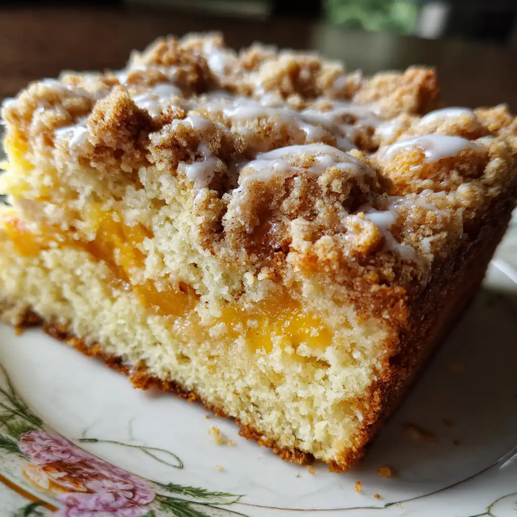 Peach Coffee Cake