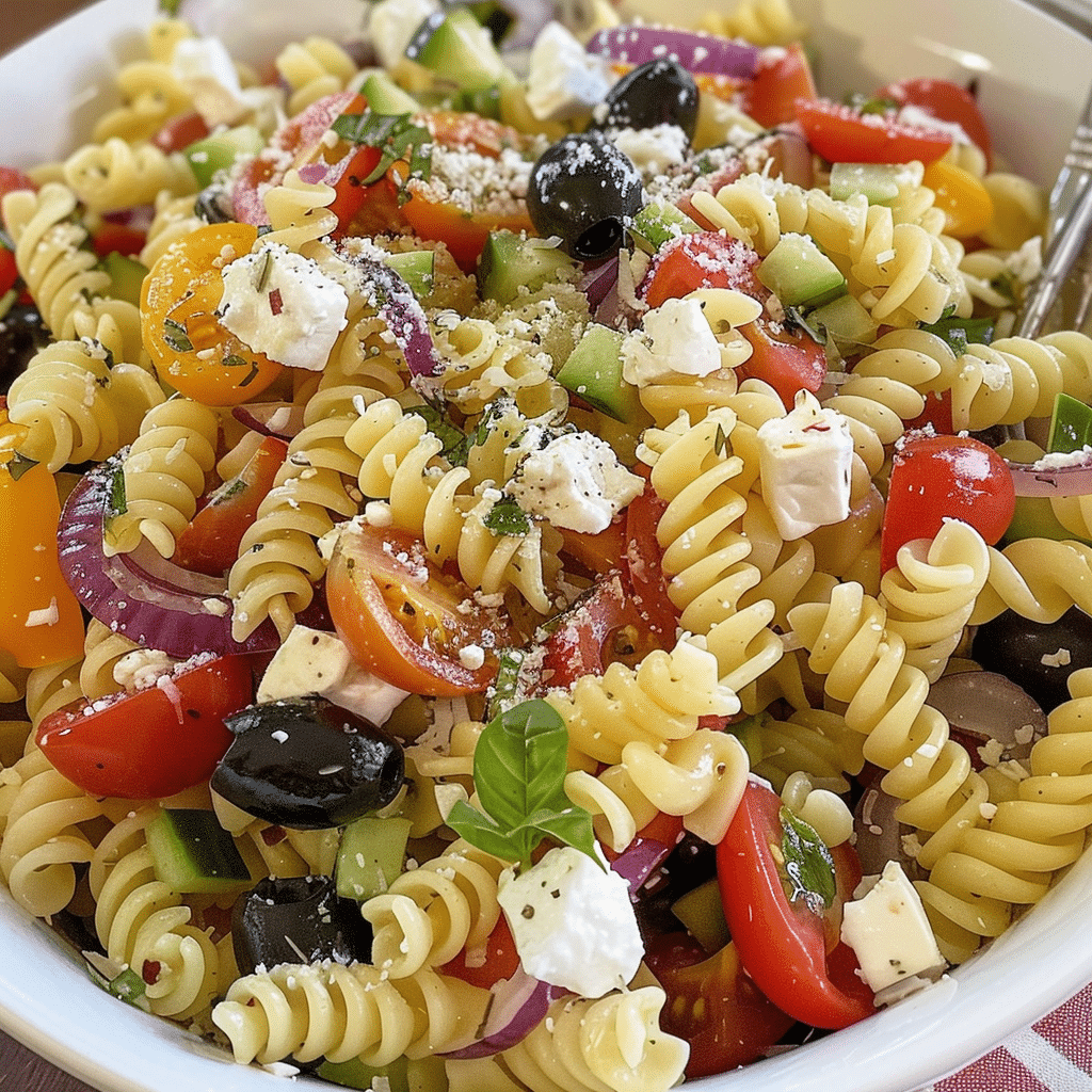 Italian Pasta Salad: A Colorful, Delicious Dish