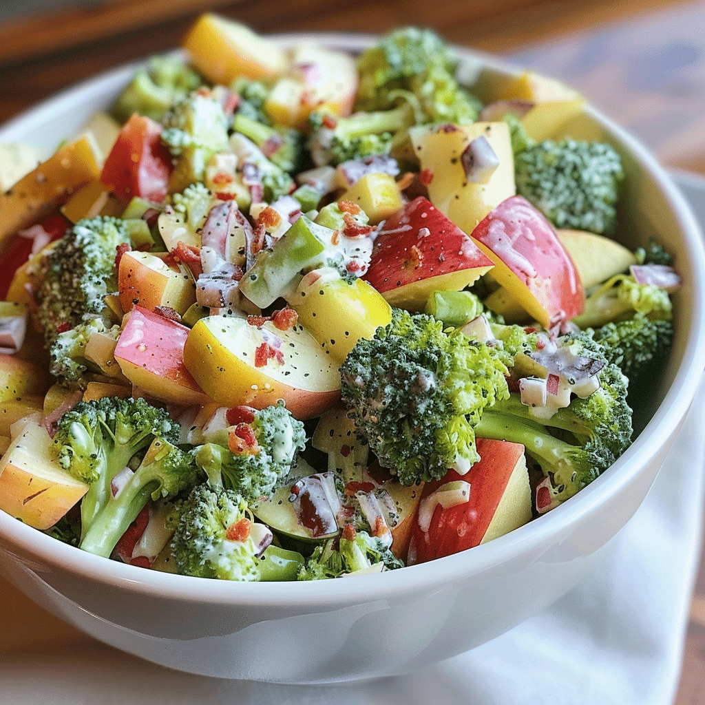 Honeycrisp Apple Broccoli Salad: A Crunchy Delight