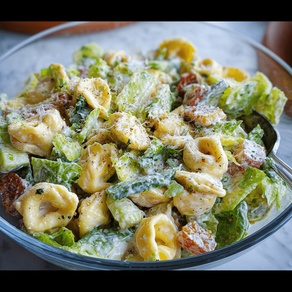 Tortellini Caesar Salad: A Delightful Twist on Tradition