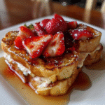 Strawberry Cheesecake French Toast Delight