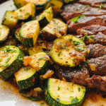 Garlic Butter Steak and Zucchini Recipe for Amazing Flavor