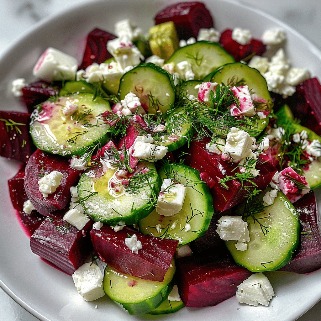 Beet Salad Feta Cucumbers Dill – A Fresh Delight 4 image 1777988654865