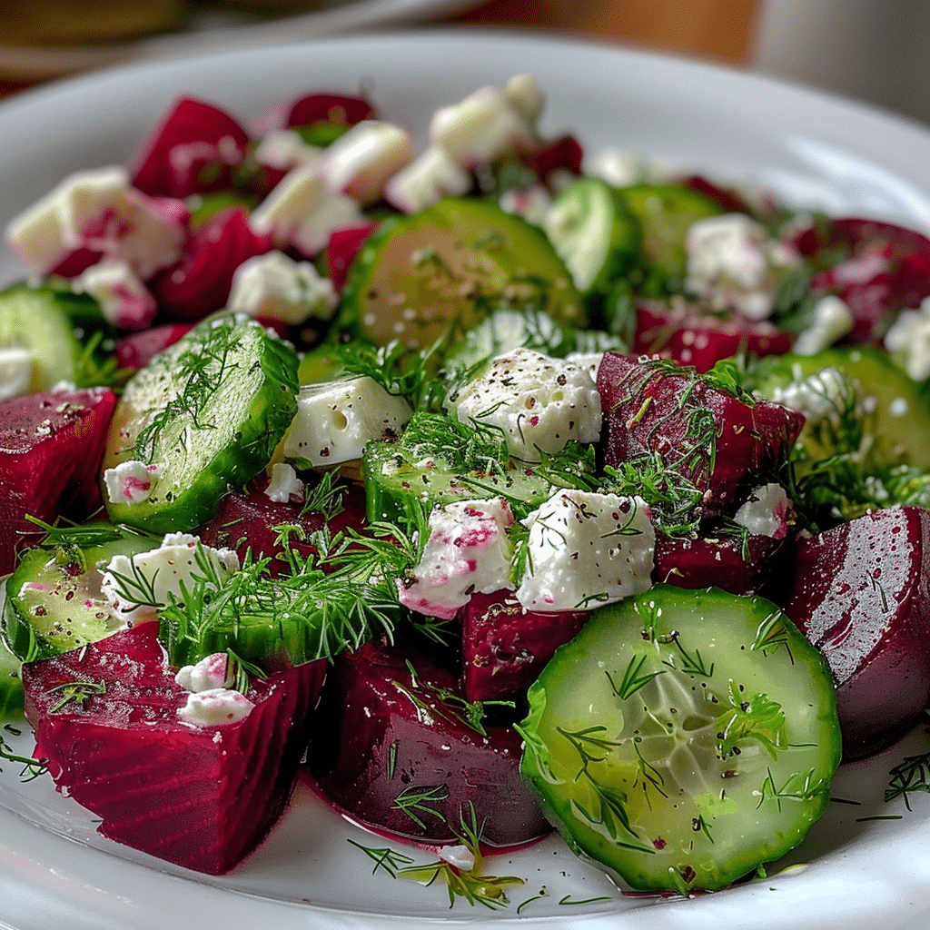All Recipes 137 Beet Salad Feta Cucumbers Dill – A Fresh Delight