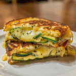 Garlic Butter Zucchini Grilled Cheese: A Savory Delight