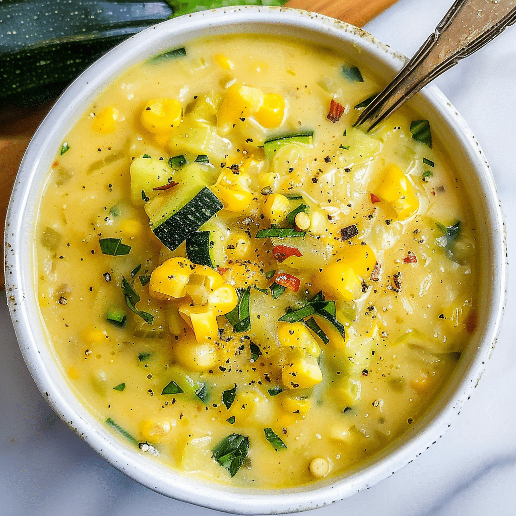 Summer Corn and Zucchini Chowder That Transforms Dinner