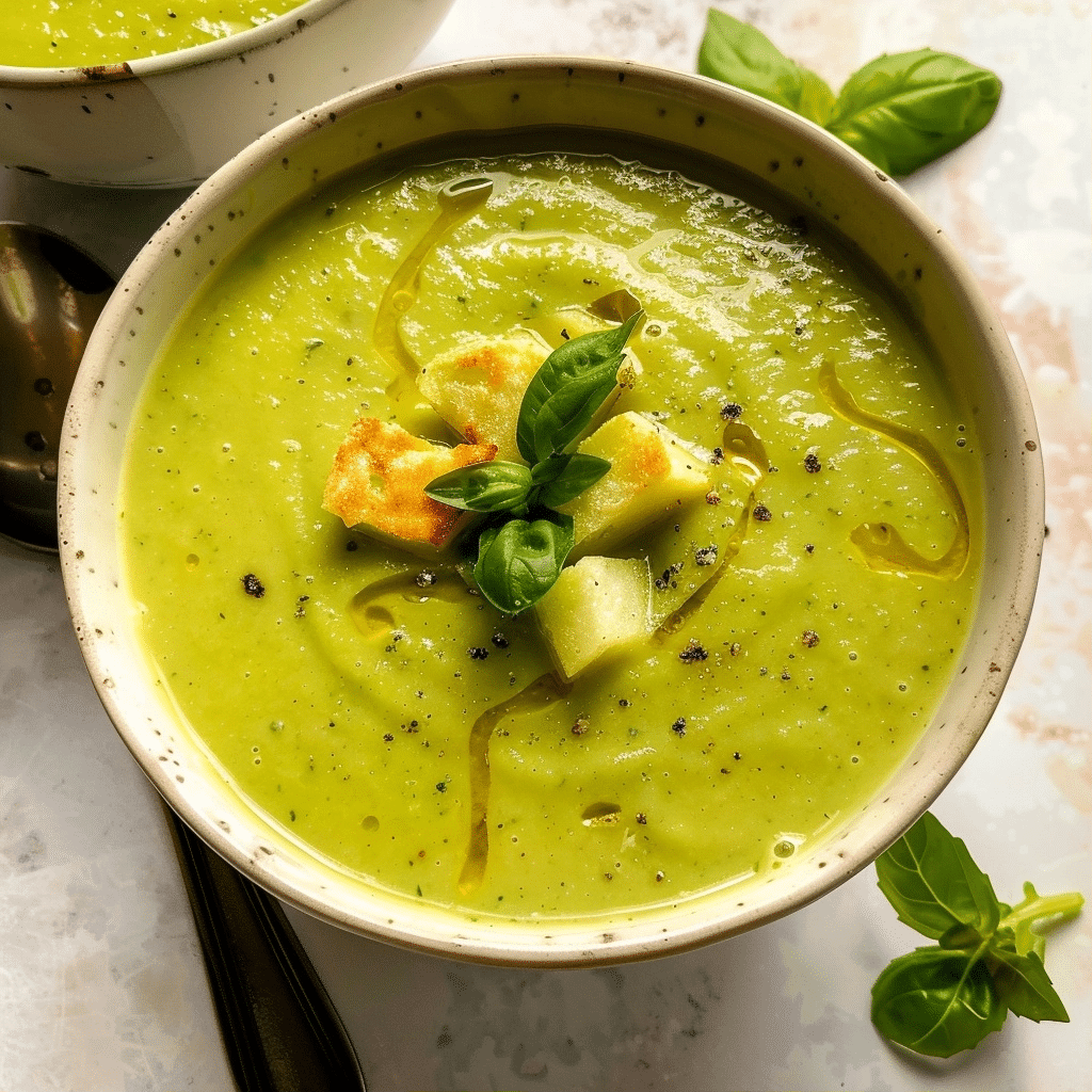 Healthy Zucchini Soup: A Creamy Nutrient-Dense Recipe 2 image 1783717568561
