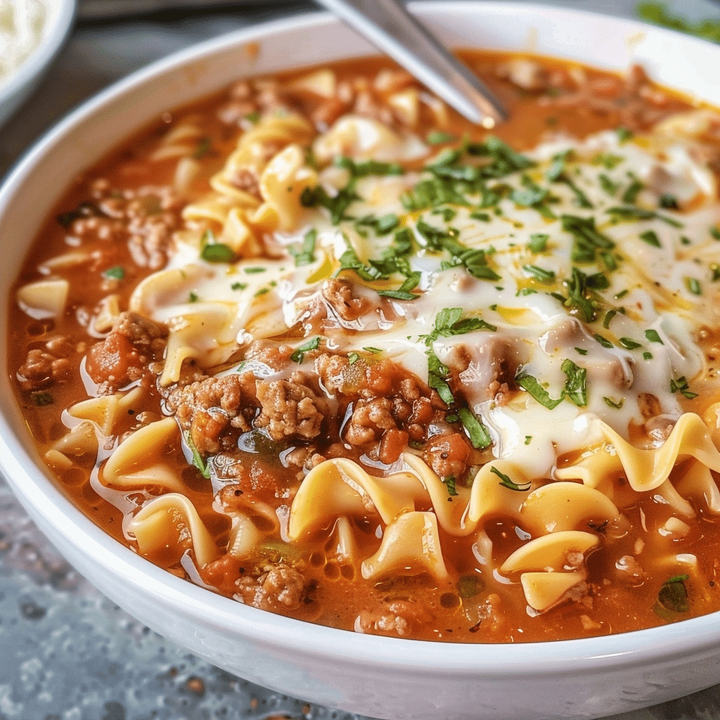 Healthy Lasagna Soup: A Hearty One-Pot Dinner