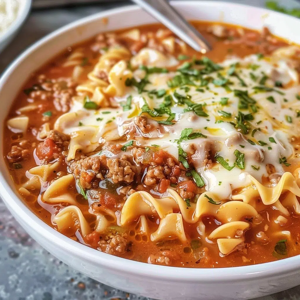 Healthy Lasagna Soup: A Hearty One-Pot Dinner