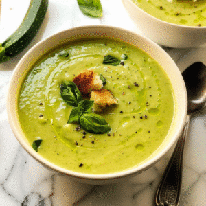 Healthy Zucchini Soup: A Creamy Nutrient-Dense Recipe