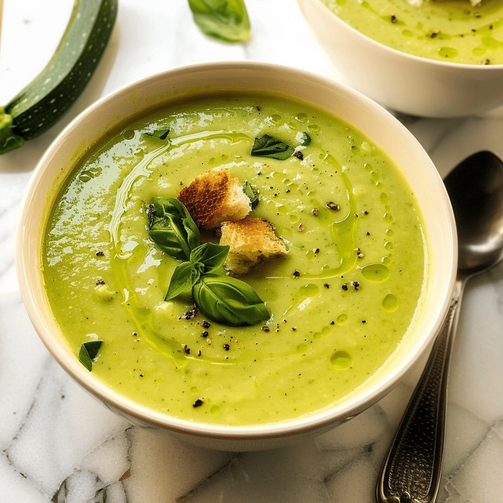 Healthy Zucchini Soup: A Creamy Nutrient-Dense Recipe