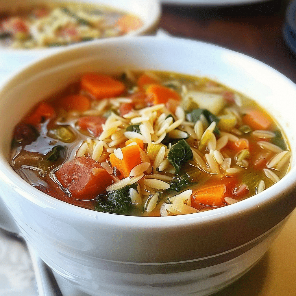 Vegetable Orzo Soup: A Healthy One-Pot Comfort Meal