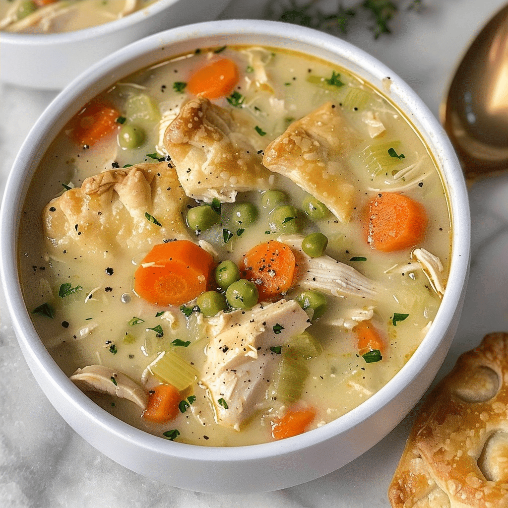 Healthy Chicken Pot Pie Soup Recipe For Dinner 4 image 1783949105354