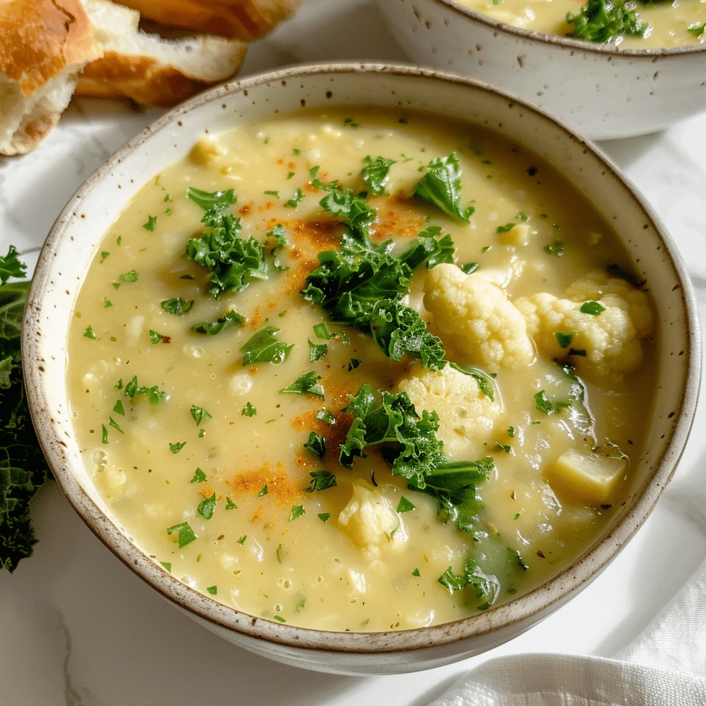 Cauliflower Kale Soup: A Nutrient-Dense Comfort Meal